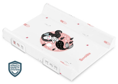Aλλαξιέρα με Σκληρή Βάση 50x70cm Sensillo Pet Pink Siren 136277