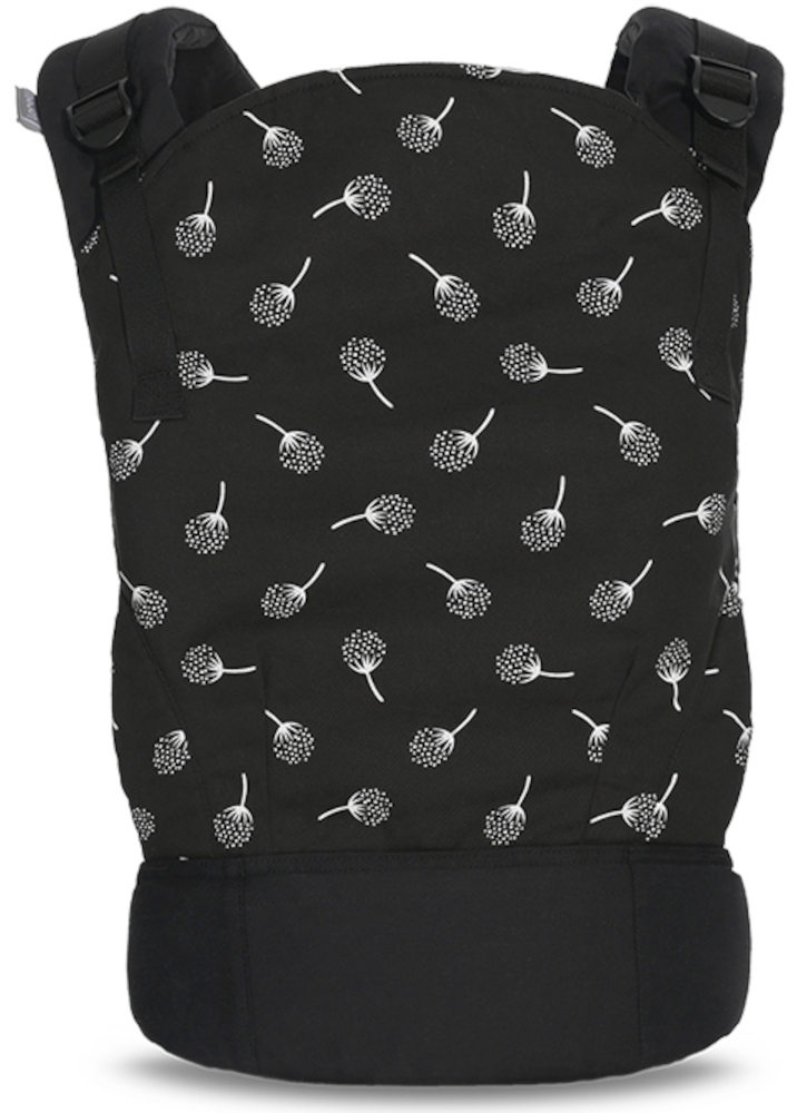 Μάρσιπος Εργονομικός Backpack Wally Lorelli Black Floral 10010160002