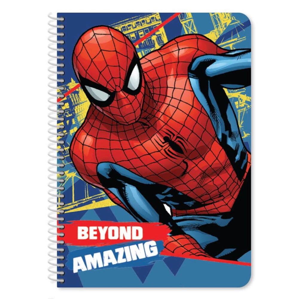 Τετράδιο Spiral A4 Spiderman Must Blue 000508136
