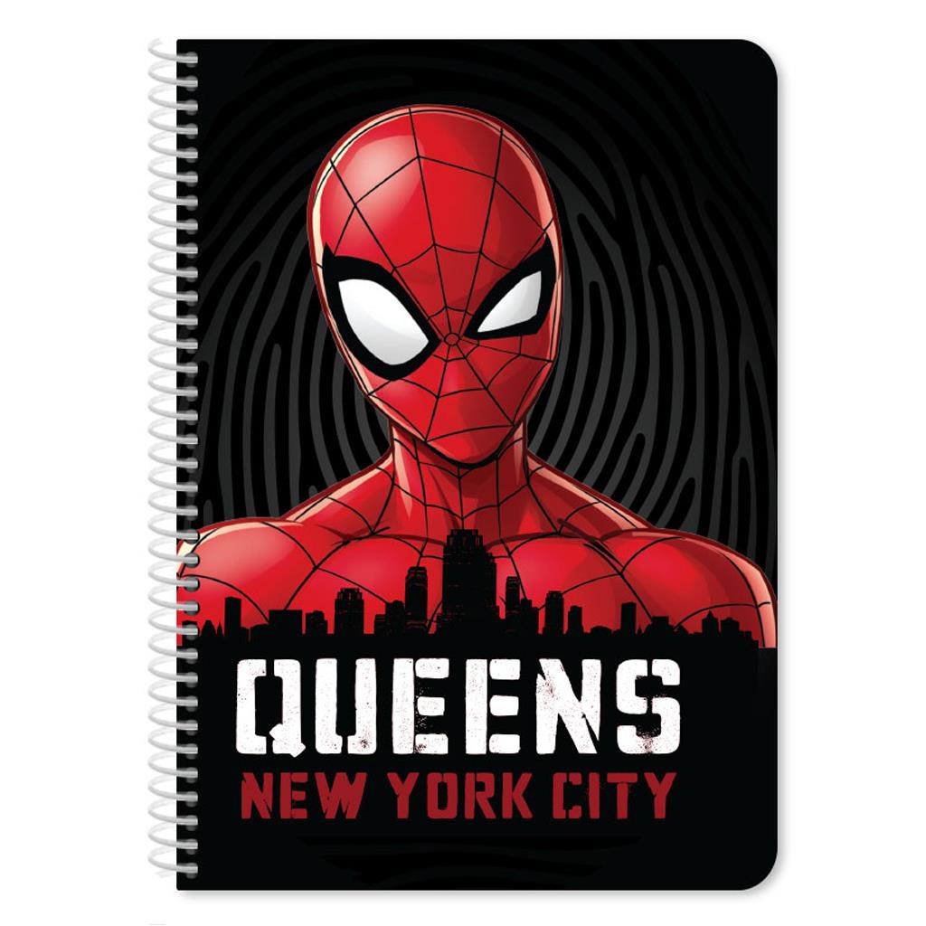 Τετράδιο Spiral A4 Spiderman Must Black 000508136