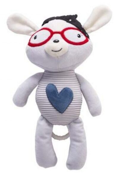 Λούτρινο Παιχνίδι με Μουσική Love Rome Kikka boo Blue Heart 31201010078