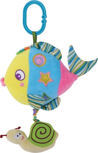 Λούτρινο Παιχνίδι με Μουσική Colorful Fish Lorelli 10191250001