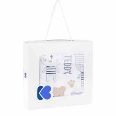 Κουβέρτα-Πάνα Μουσελίνα 120x120cm Kikka Boo Bear Beige 41103040014