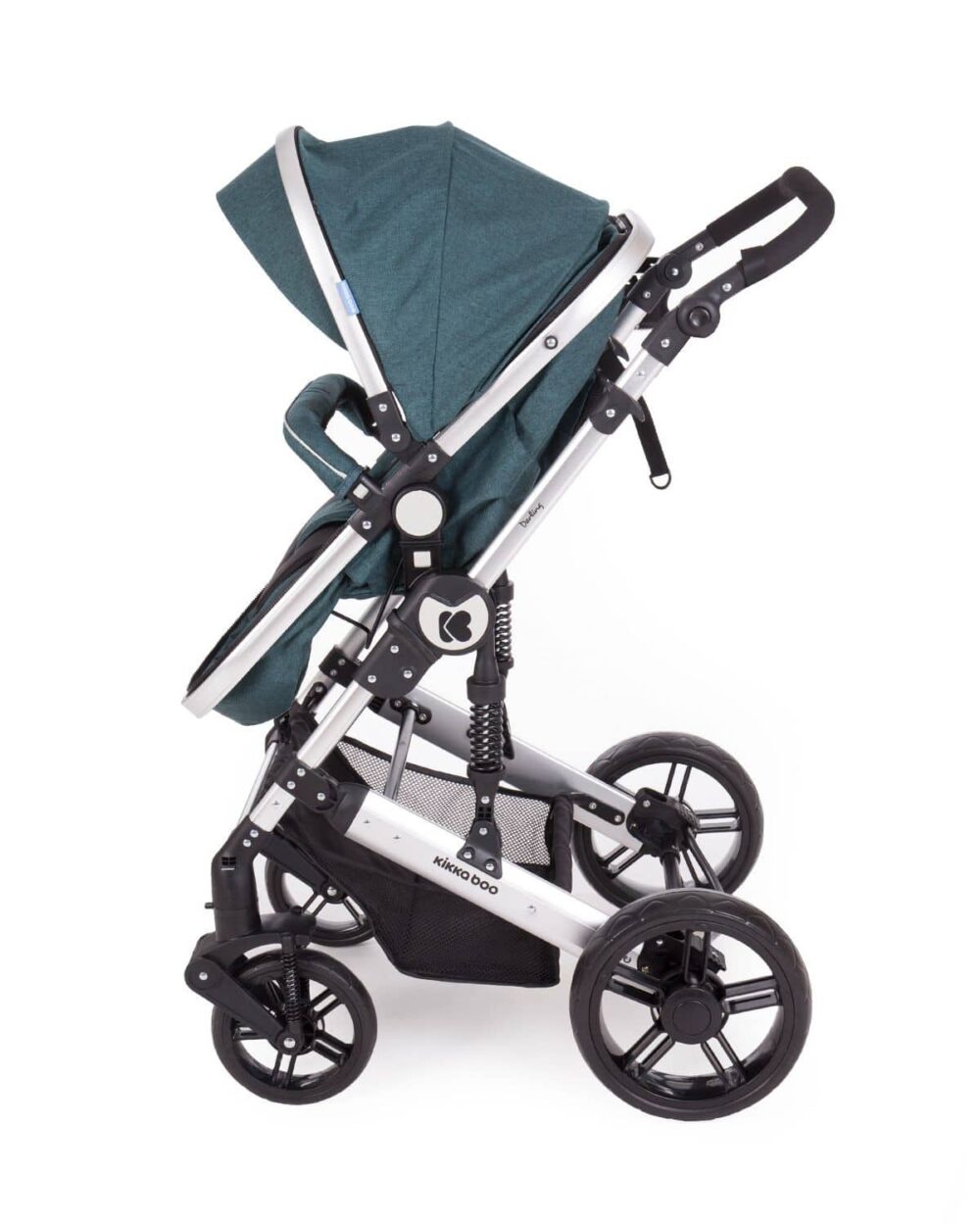 Πολυκαρότσι 2σε1 Μετατρεπόμενο Darling Kikka Boo Green Silver 31001020058 - Image 3
