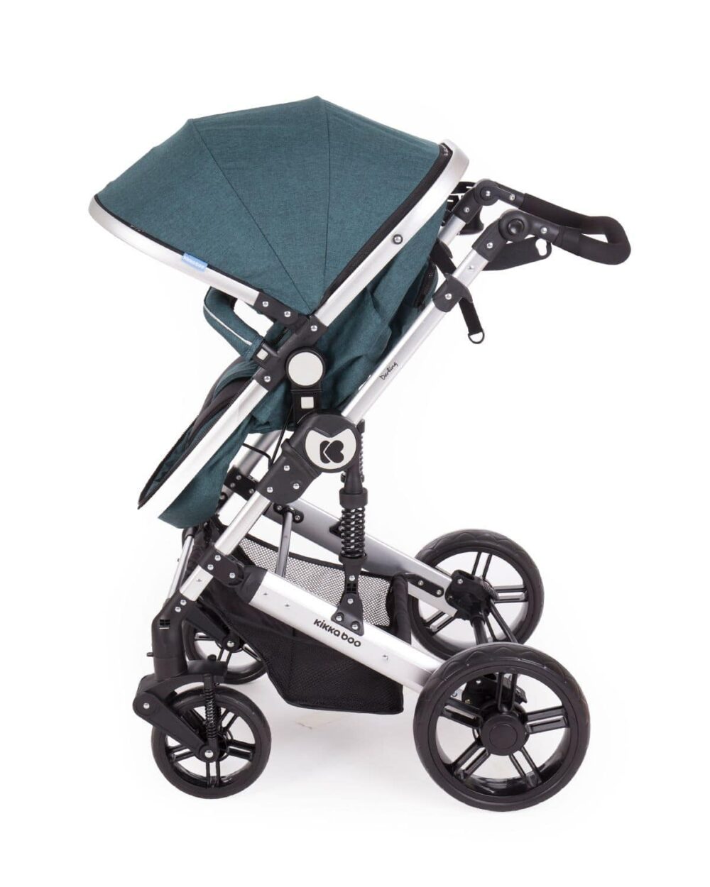 Πολυκαρότσι 2σε1 Μετατρεπόμενο Darling Kikka Boo Green Silver 31001020058 - Image 4