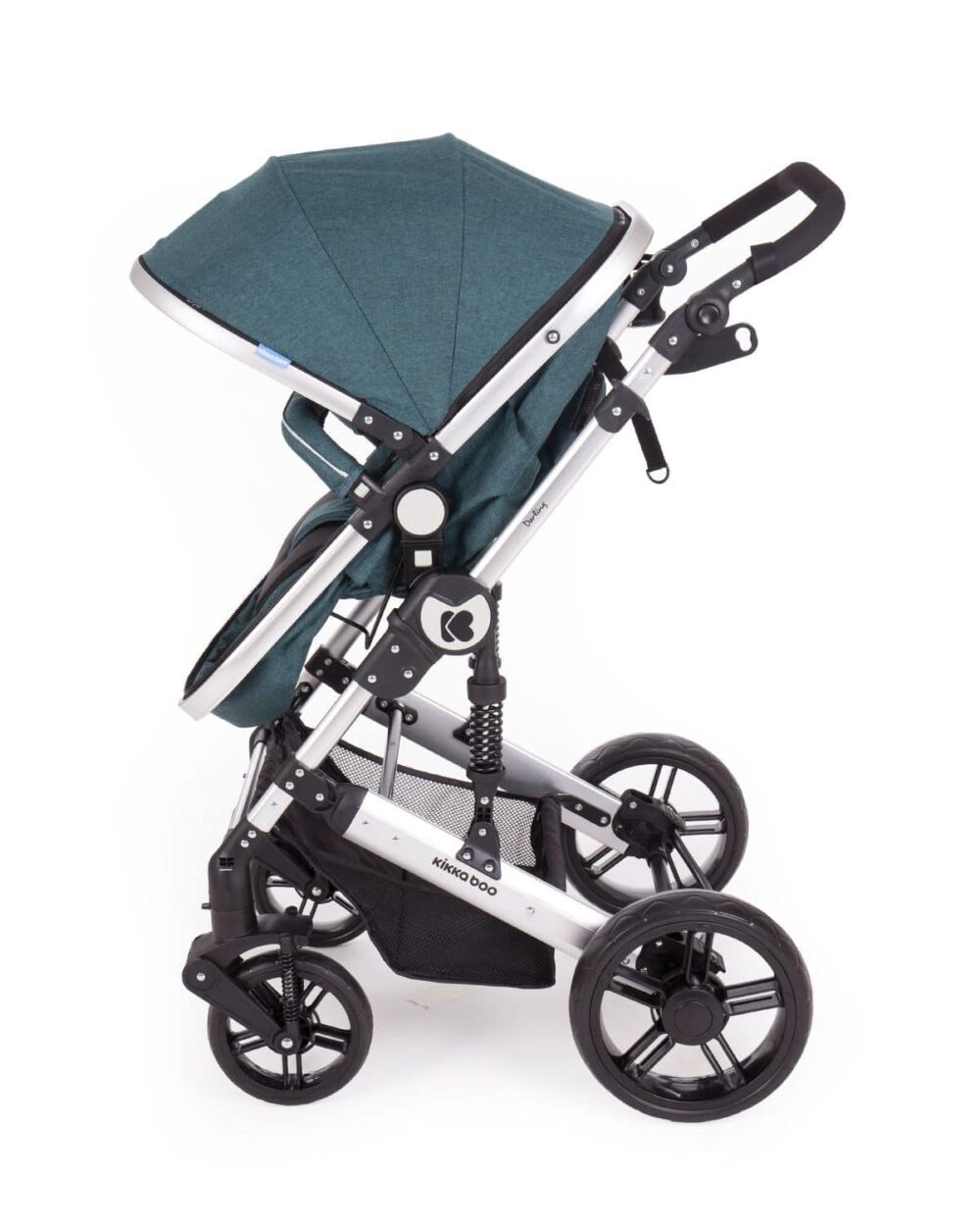 Πολυκαρότσι 2σε1 Μετατρεπόμενο Darling Kikka Boo Green Silver 31001020058 - Image 5