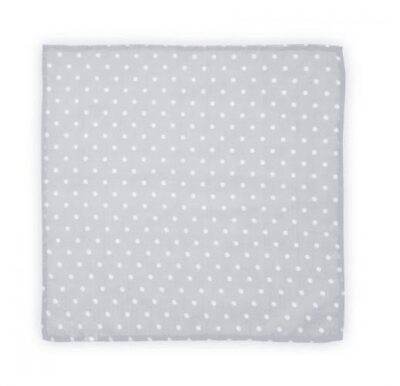 Πάνα Φασκιώματος από Μουσελίνα 80x80cm Lorelli Dots Grey 10340091909