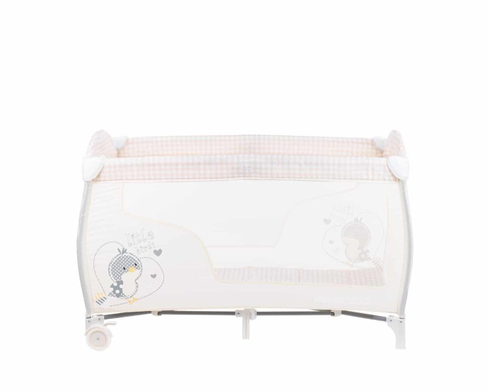 Παρκοκρέβατο 2 Επιπέδων Dolce Sonno Plus Kikka boo Beige Birdy 2020 31003010082 - Image 5