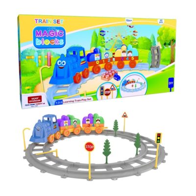 Παιχνίδι Σιδηρόδρομος 43ΤΜΧ Ucar Toys Magic Blocks 107241