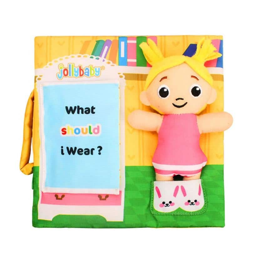 Εκπαιδευτικό Βιβλίο Δραστηριοτήτων What should I Wear Jollybaby J8149
