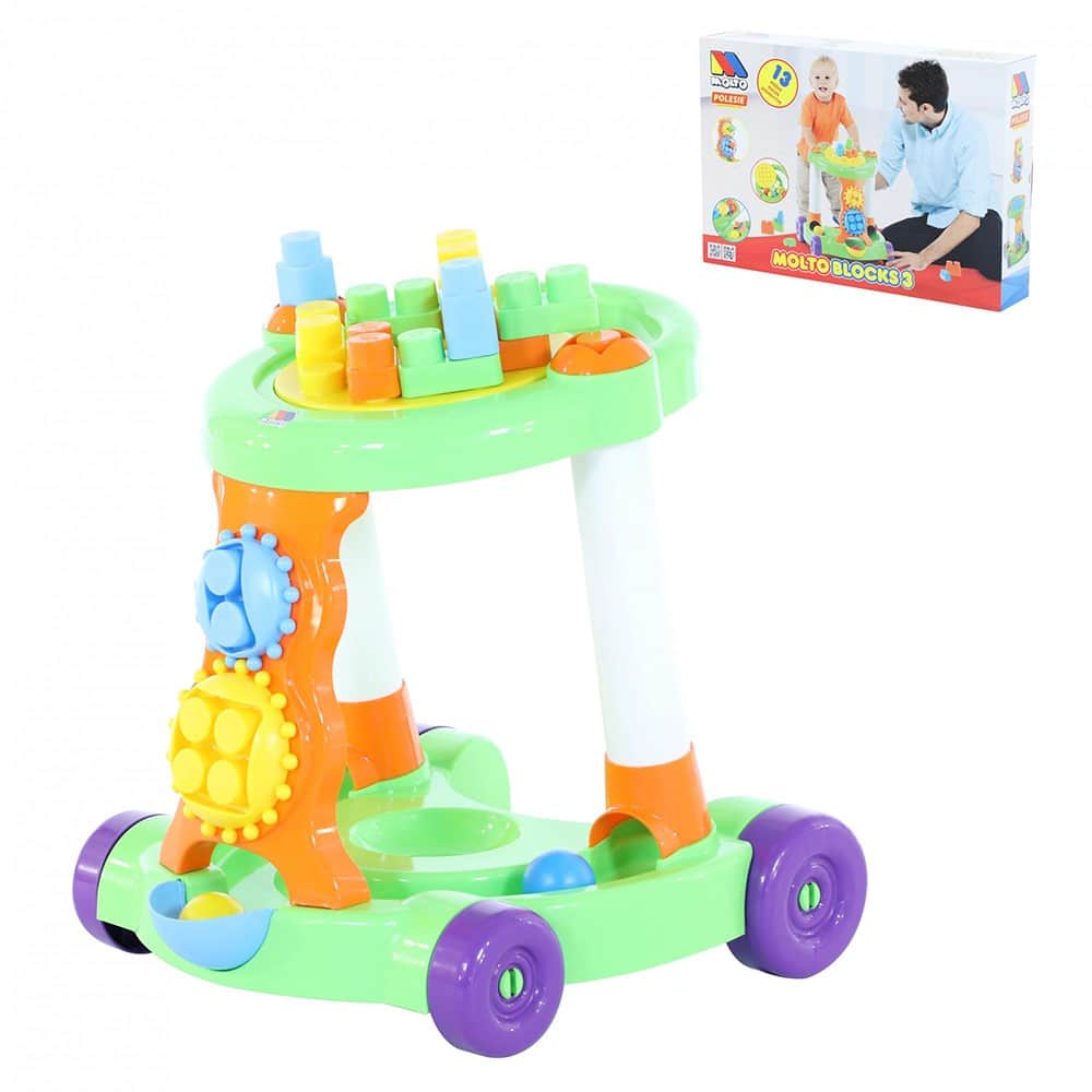 Στράτα με Τουβλάκια Rider With Blocks Loveir Polesie Green 58133