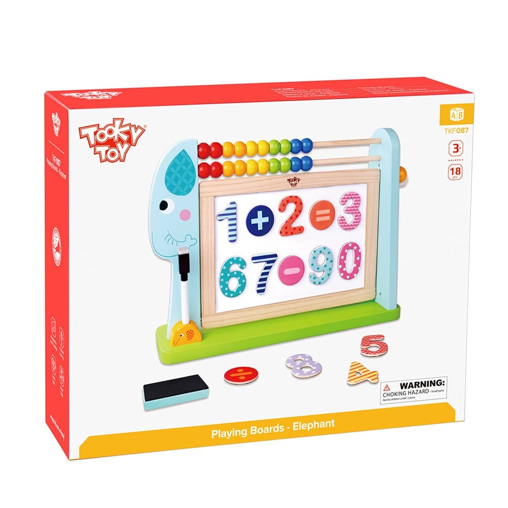 Άβακας Ξύλινος Αναστρέψιμος Tooky Toys TKF087