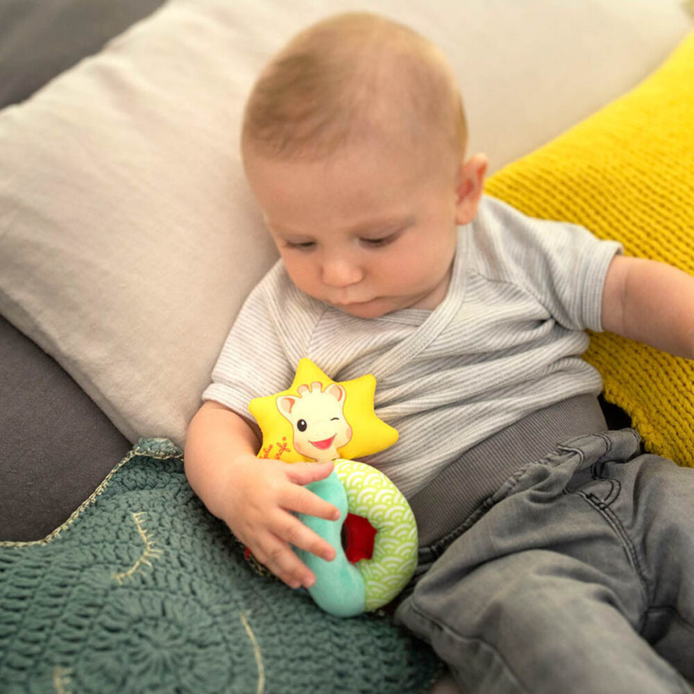Sophie La Girafe Κουδουνίστρα με Χάντρες για 3+ Μηνών Fresh Touch S210207 - Image 2