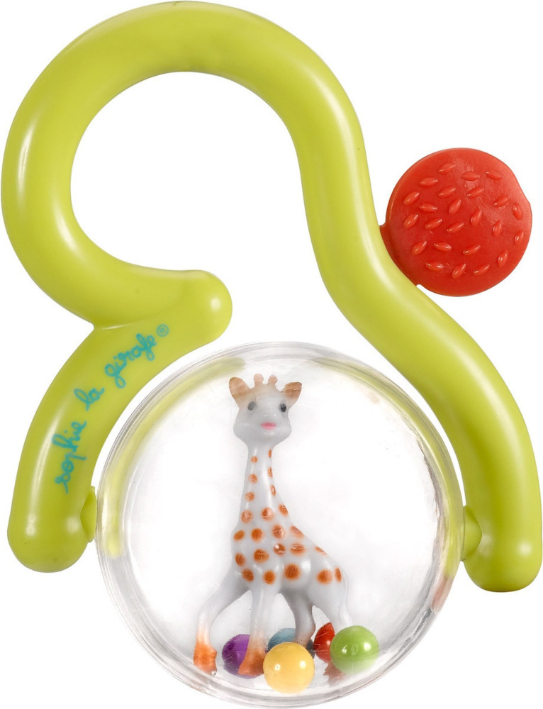 Sophie La Girafe Κουδουνίστρα με Λαβή για 3+ Μηνών Fresh Touch S200150