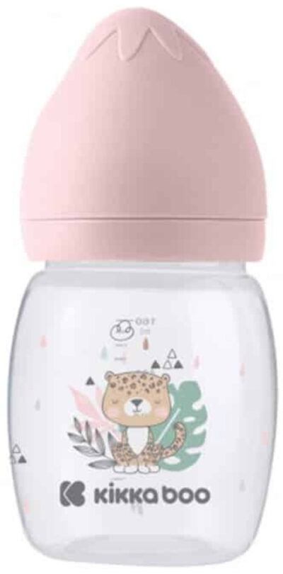 Μπιμπερό Πλαστικό 180ml Savanna Kikka Boo Pink 31302020095