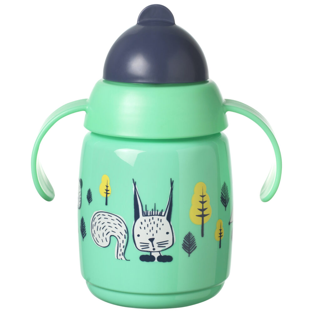 Μπουκάλι με Λαβές και Καλαμάκι 300ml Superstar Tommee Tippee Green 478306 - Image 2