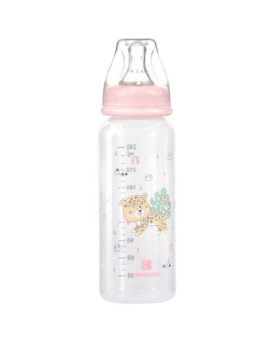 Μπιμπερό PP 240ml Savanna Kikkaboo Pink 31302020125