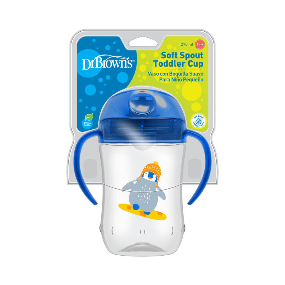 Μπουκαλάκι με Λαβές 270ml Dr. Brown's Blue TC91025 - Image 2