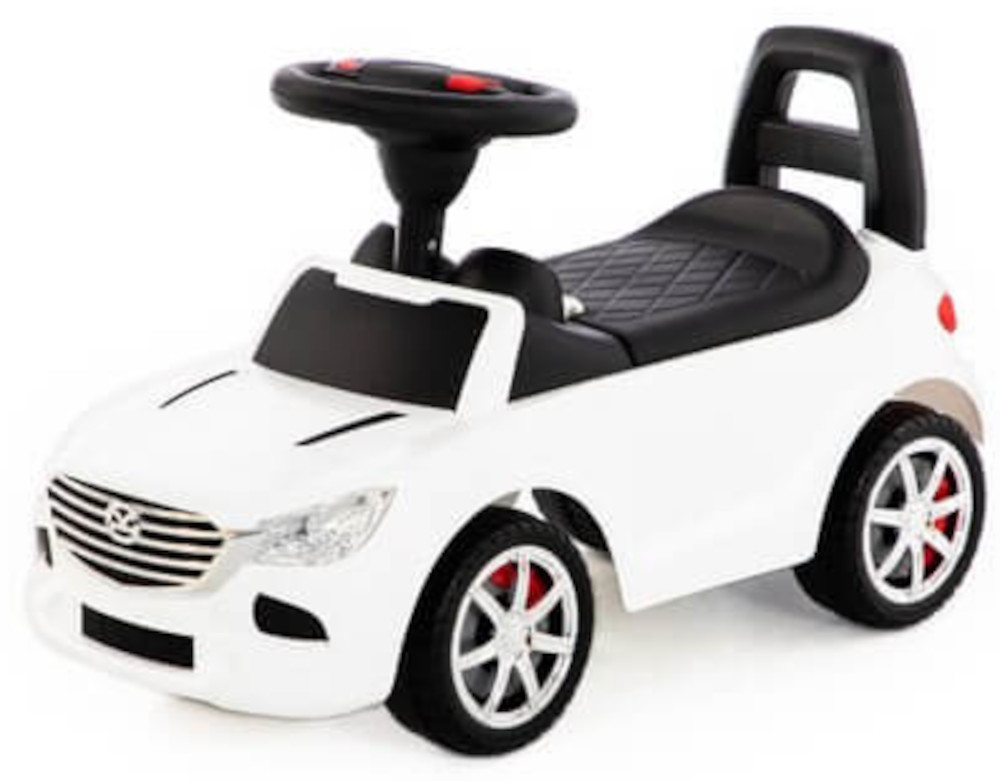 Αυτοκινητάκι Περπατούρα Polesie Ride on Super Car 4T White 84514