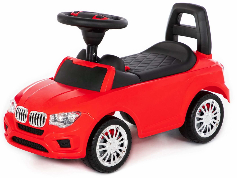 Αυτοκινητάκι Περπατούρα Polesie Ride on Super Car 5B Red 84583