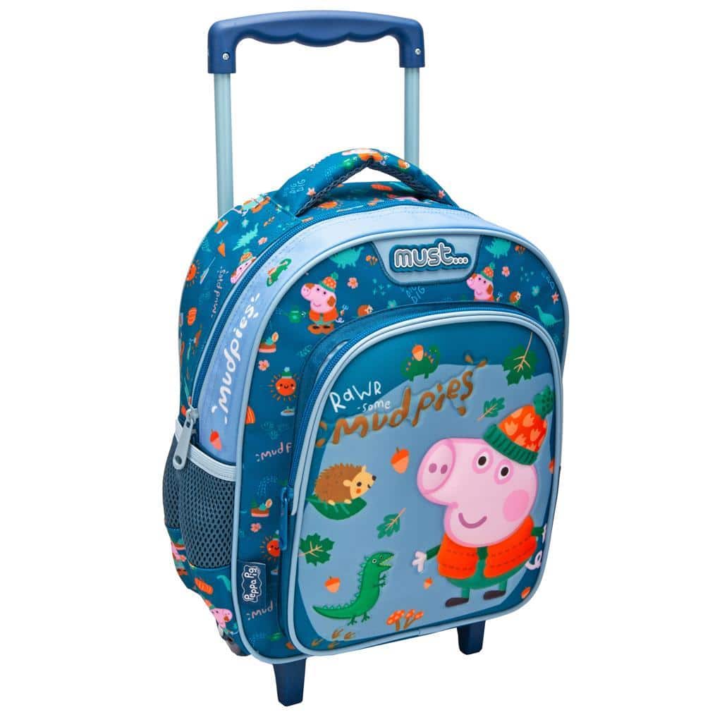 Σχολική Τσάντα Τρόλεϊ Νηπίου George Pig Mudpies Must 000482700