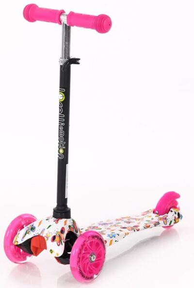 Πατίνι Τρίτροχο για 3+ ετών έως 20kg Mini Lorelli Pink Butterfly 10390010021