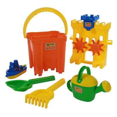 Σετ Παιχνίδια Παραλίας Bucket Set with Sandmill Polesie 45164