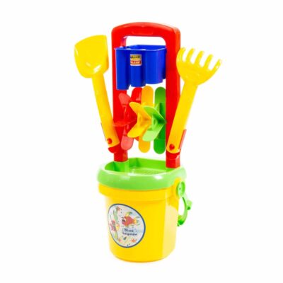 Μύλος με Φτυάρι και Τσουγκράνα Bucket Sandmill Set Polesie 38319