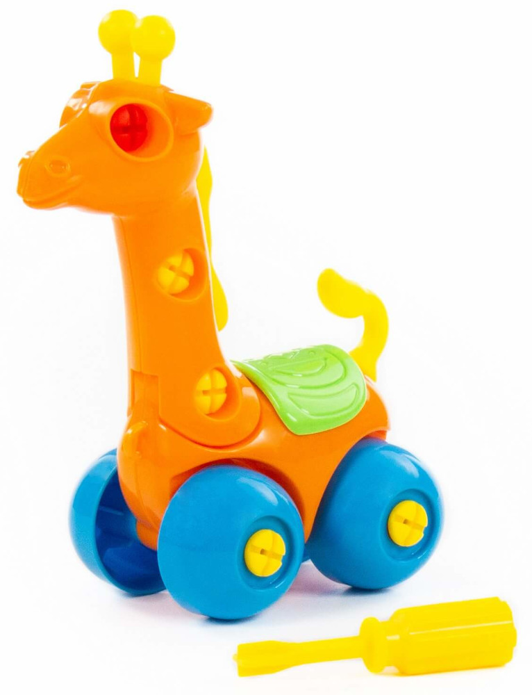 Εκπαιδευτικό Παιχνίδι 22τμχ Constructor Polesie Giraffe 83531