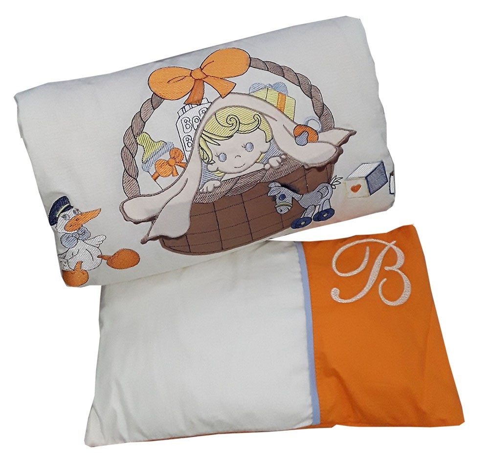 Πάπλωμα με Μαξιλάρι Beboulino New Baby 70113680000