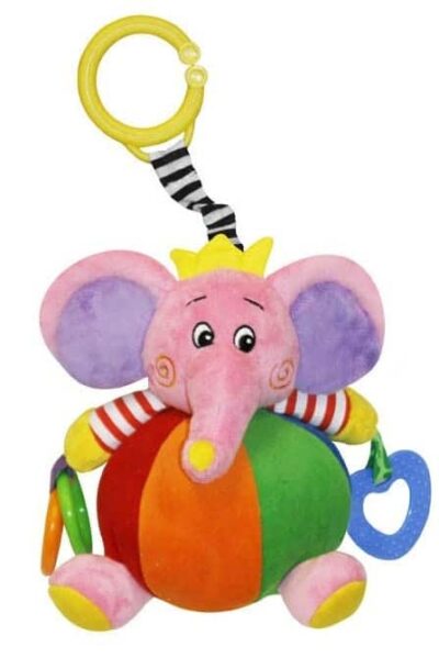 Λούτρινο Παιχνίδι Lorelli Funny Elephant Pink 10190911301