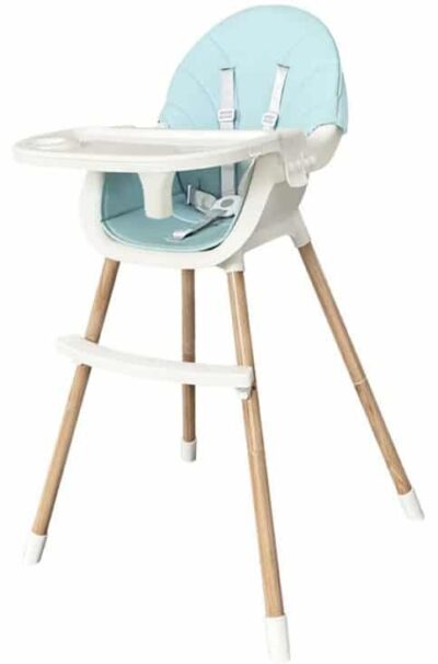 Καρεκλάκι Φαγητού 2σε1 Nutri Wood Kikka Boo Blue 31004010107