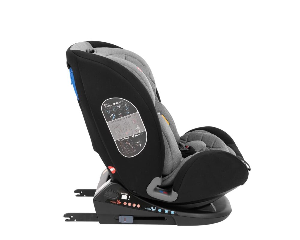 Κάθισμα Αυτοκινήτου 0-36kg Isofix Multistage Kikka Boo Dark Grey 2020 31002070036 - Image 7