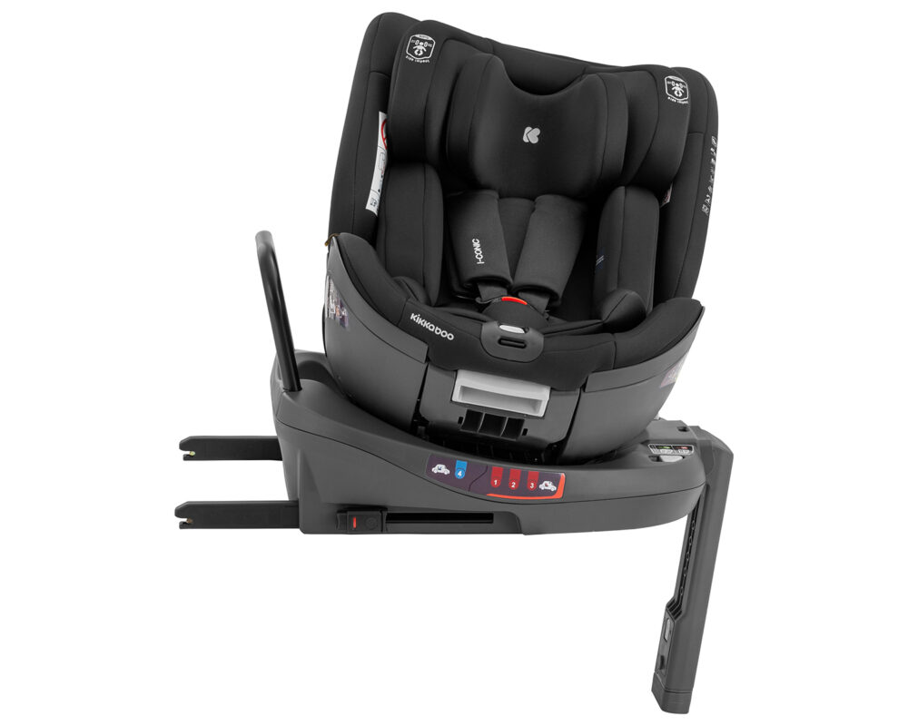 Κάθισμα Αυτοκινήτου 40-150cm i-size Isofix i-Conic Kikka boo Black 31002100011 - Image 5