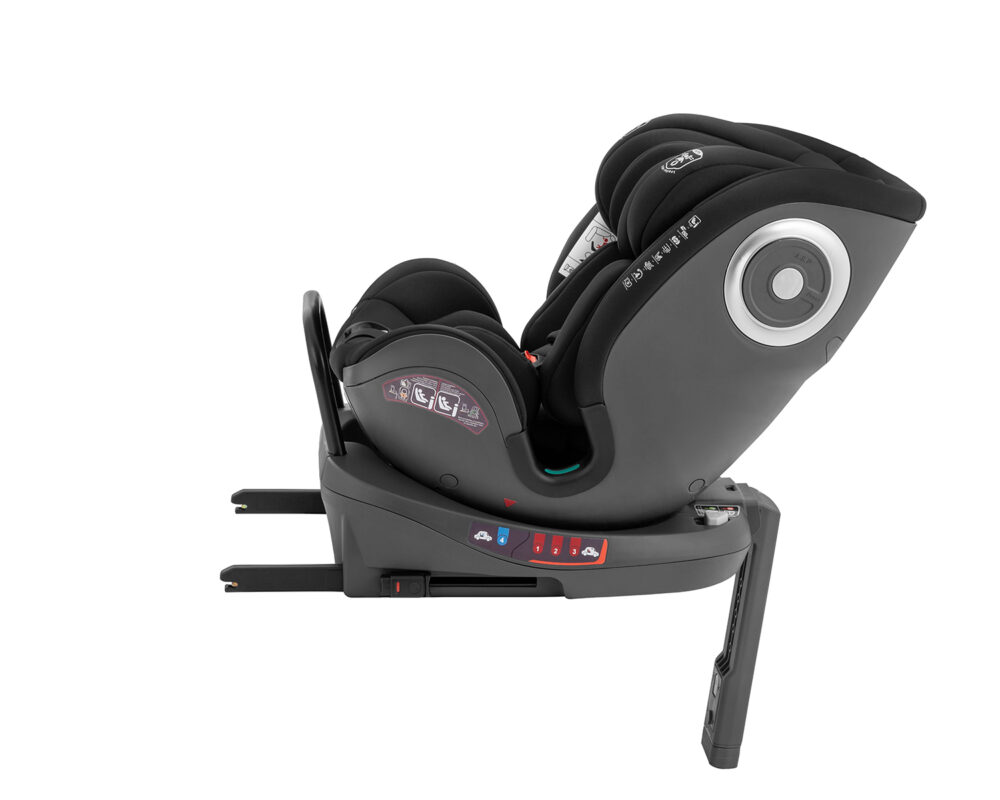 Κάθισμα Αυτοκινήτου 40-150cm i-size Isofix i-Conic Kikka boo Black 31002100011 - Image 6