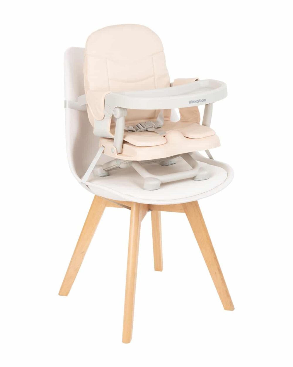 Καρεκλάκι Φαγητού Πτυσσόμενο Pappo Kikka boo Beige 2020 31004010095 - Image 6