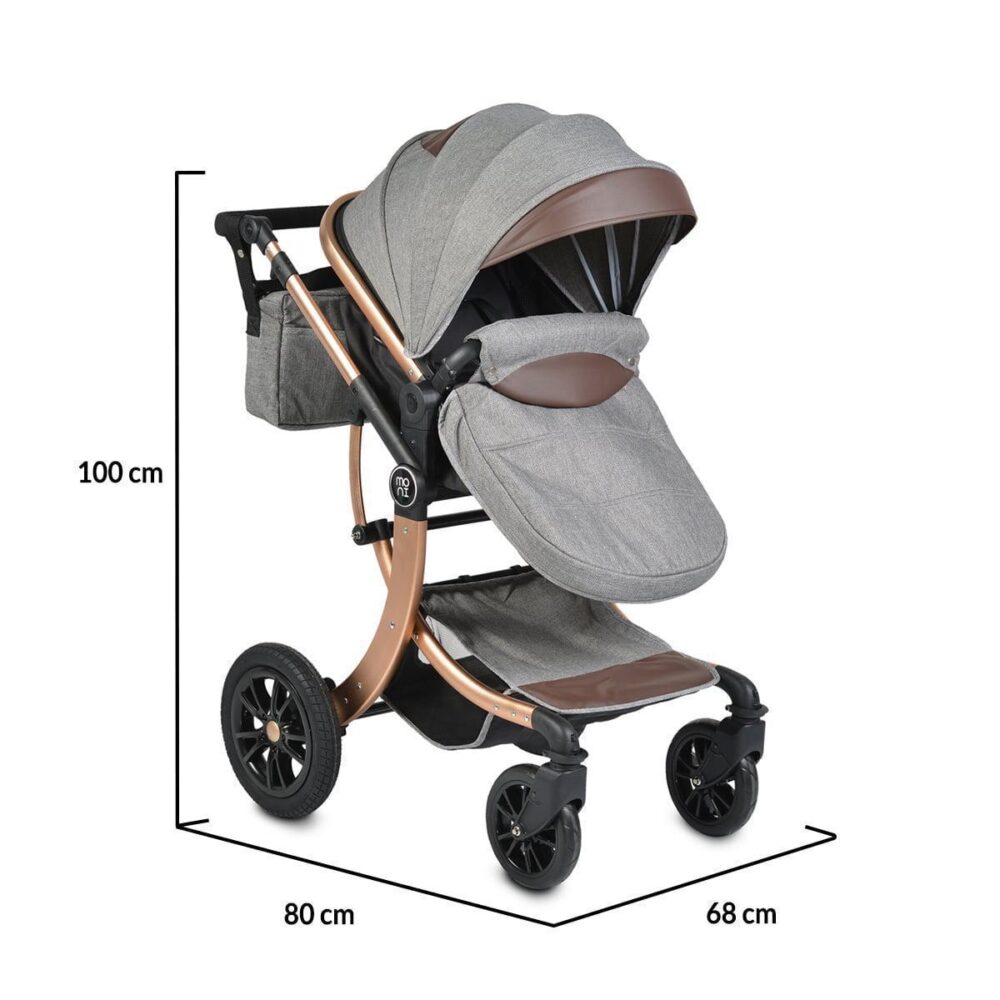 Πολυκαρότσι 2σε1 Mετατρεπόμενο Sofie Moni Grey 3800146234485 - Image 7