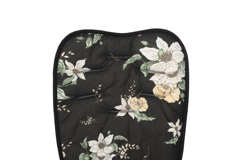 Σετ Καροτσιού Sensillo Black Flowers 20692 - Image 4
