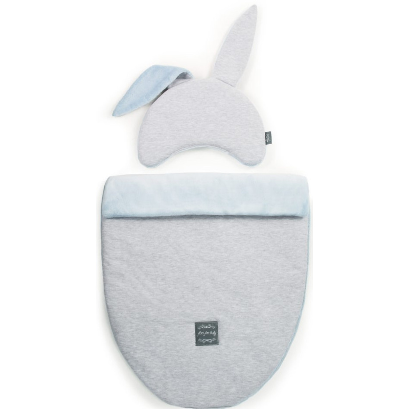 Σετ για Καρότσι 63x48cm For Baby Beboulino Bunny Blue  60519190001