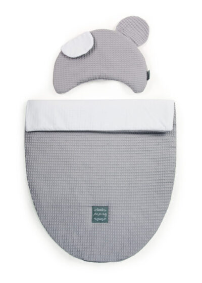 Σετ για Καρότσι 63x48cm Gofre For Baby Beboulino Dark Grey 60519200024
