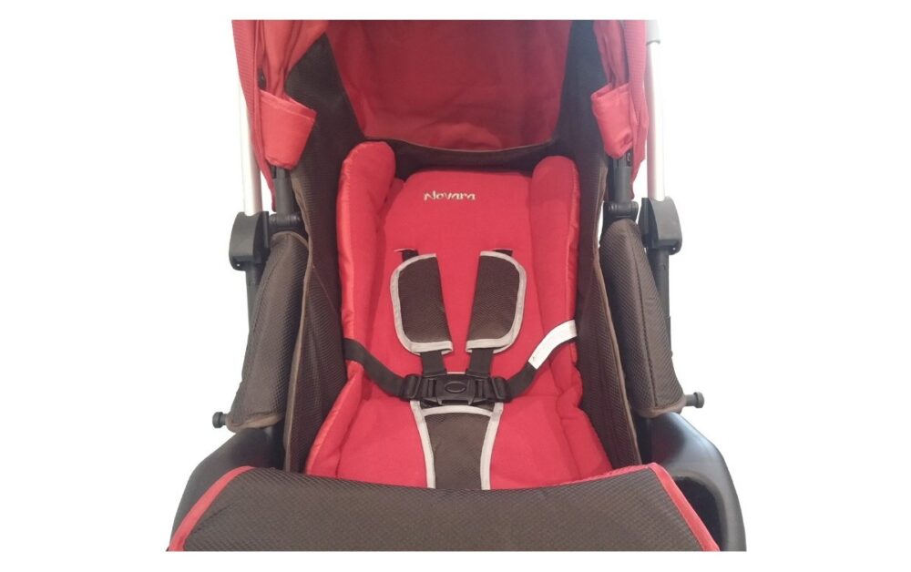 Καρότσι με ελαστικά αέρα Beboulino Novara Red 60106010003 - Image 3
