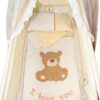 Σετ Προίκας Λίκνου 6τμχ  Beboulino Mooving Bear 70013500000