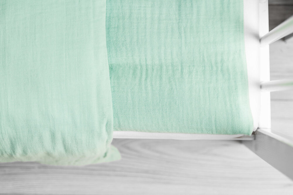 Σετ Παπλωματοθήκη - Μαξιλαροθήκη Muslin Sensillo Mint 43791 - Image 2