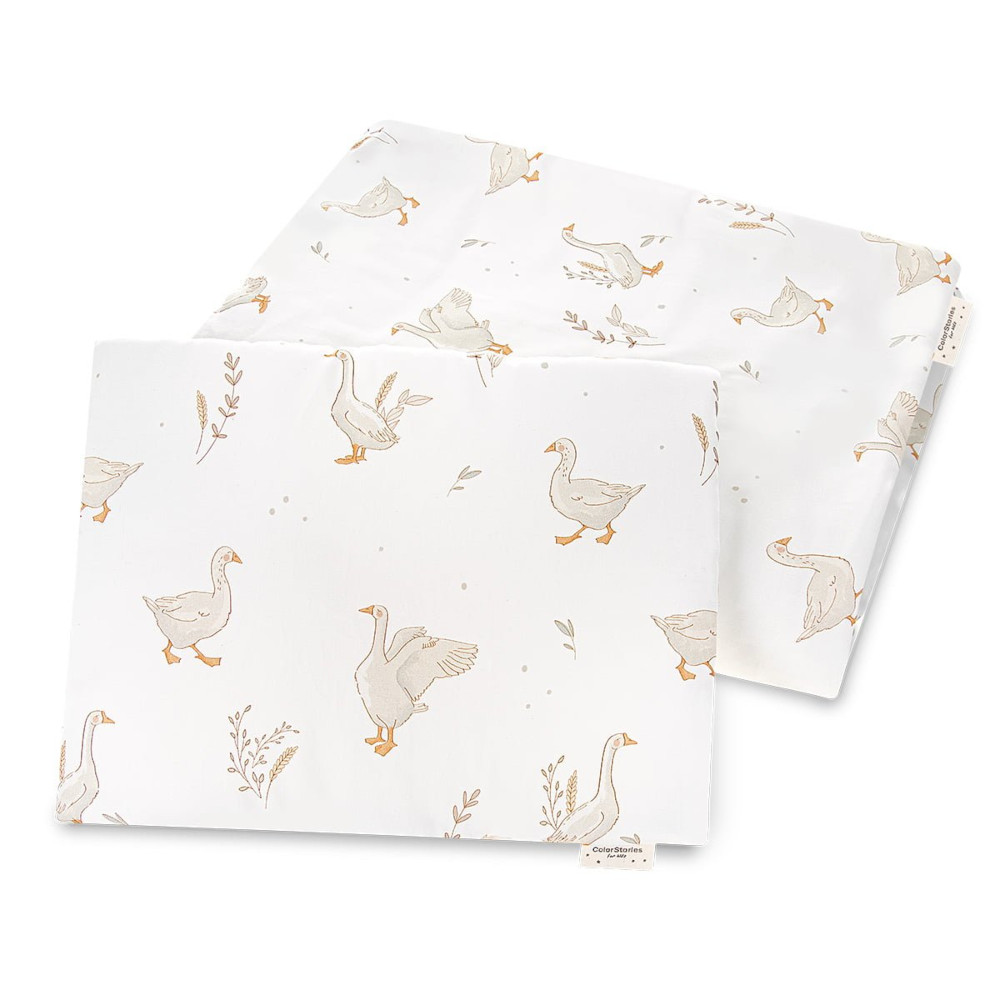 Πάπλωμα Βαμβακερό 70x100cm με Μαξιλάρι Happy Goose White Stories 5904067051867