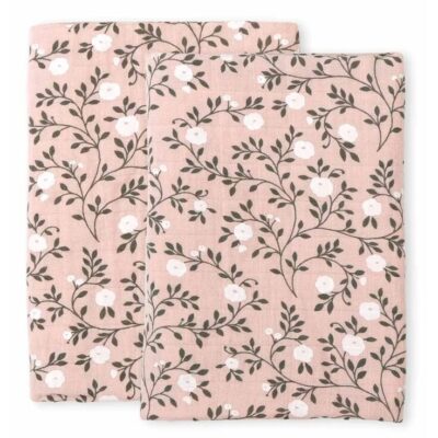 Πάνες Αγκαλιάς από Μουσελίνα 2τμχ Dusty Pink MUBLPI04
