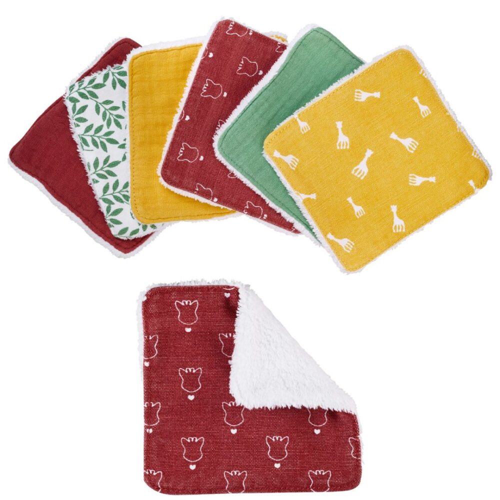 Sophie La Girafe Πετσετάκια Πλενόμενα 6 τμχ S850802