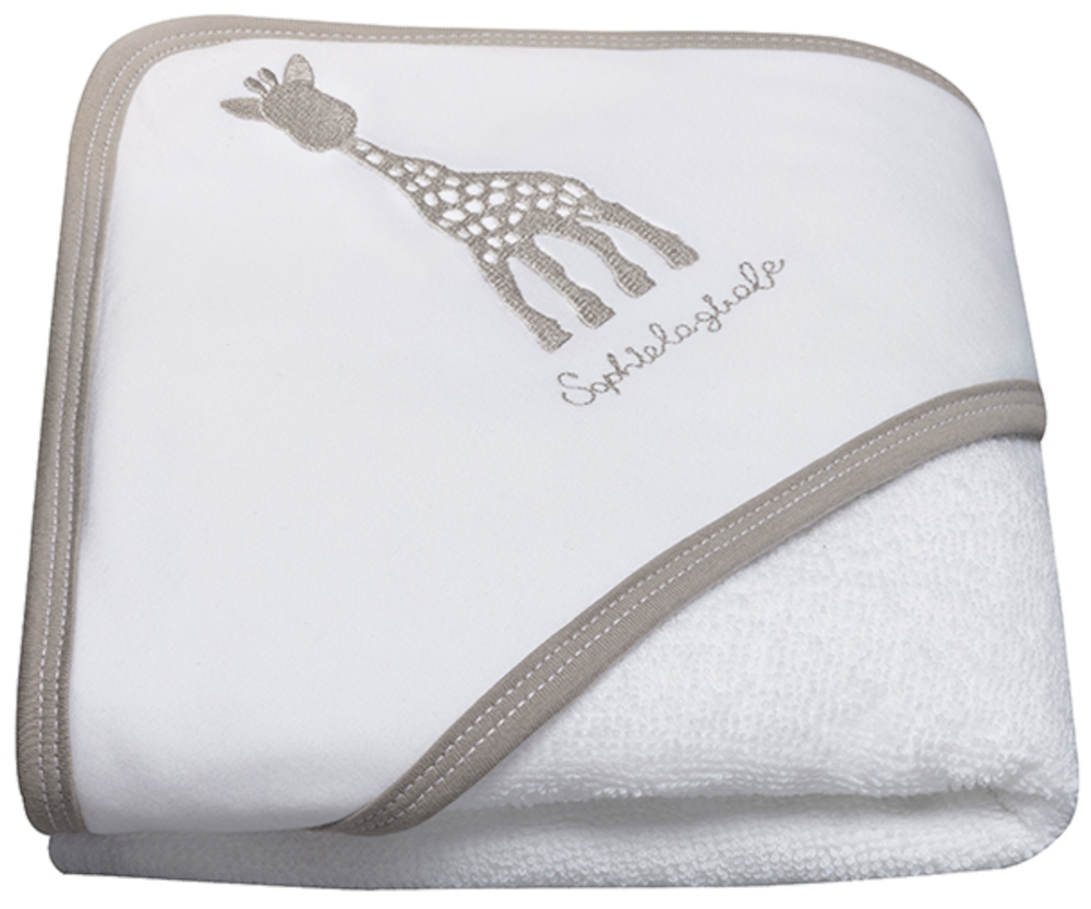 Sophie la Girafe Πετσέτα με Κουκούλα 75x75cm S850735