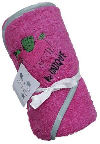 Μπουρνουζοπετσέτα με Κουκούλα 75x75cm Beboulino Unicorn Fr Fuchsia 70203440008