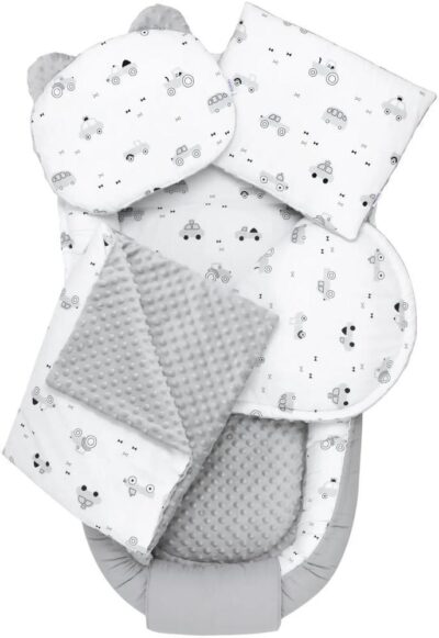Σετ Φωλιά Διπλής Όψεως 55x100cm Minky Cozy Ride 5904506815722