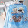 Προστατευτική Πάντα Κούνιας 4τμχ 70x140cm Beboulino Blue Dreams 70507711855 - Image 2